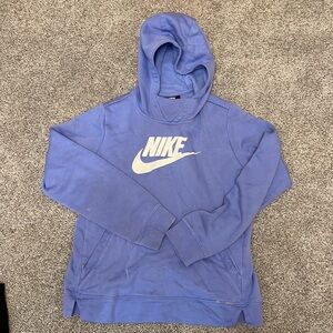 Nike periwinkle colored hoodie